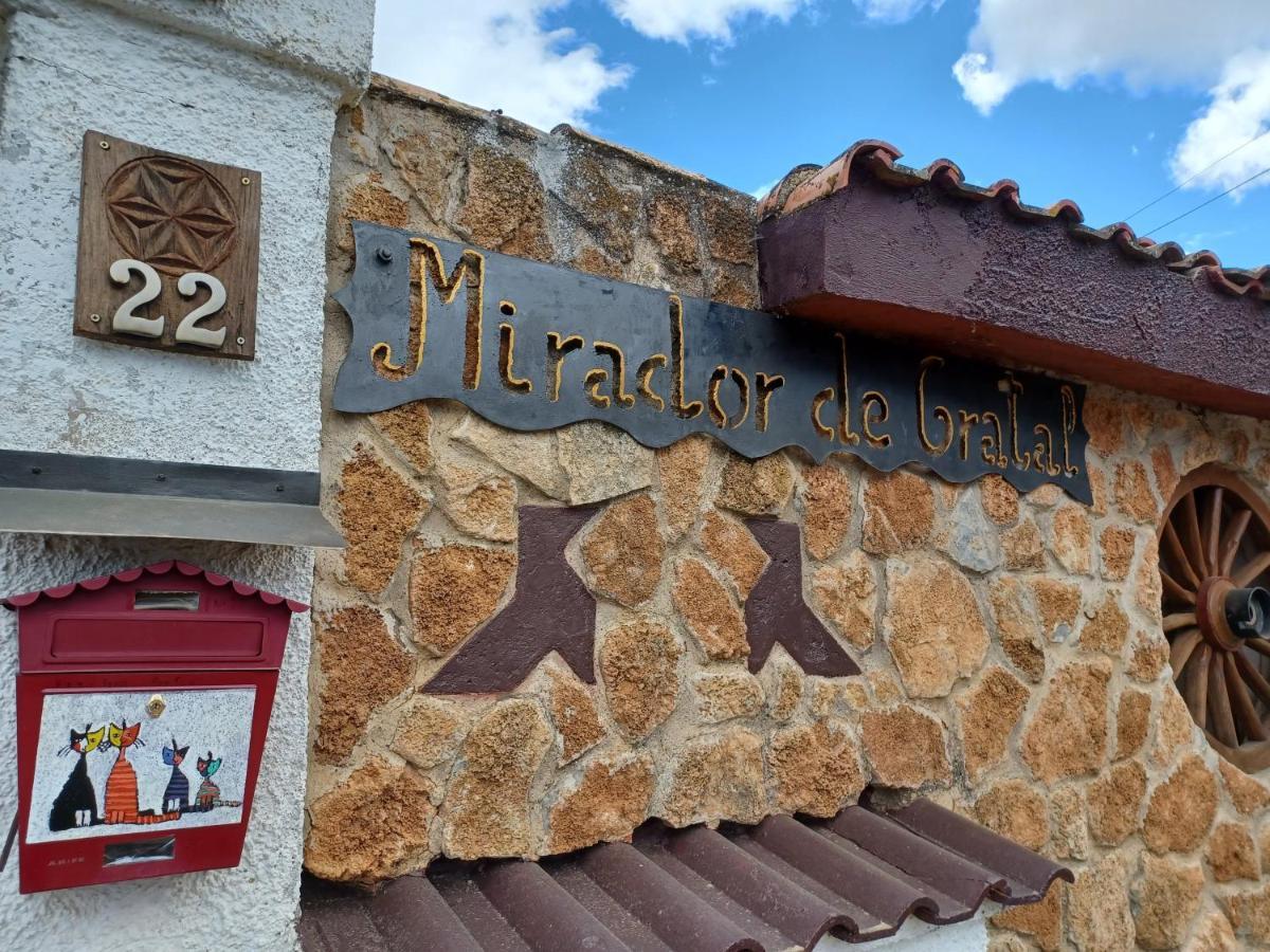 Mirador De Gratal - Sierra De Loarre Villa Bolea Eksteriør bilde